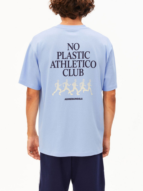 Maarkos no plastic t-shirt wedgwood 