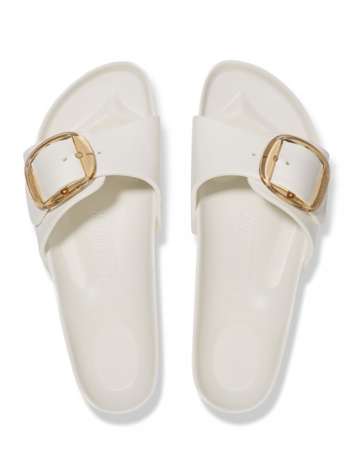 Madrid big buckle eva sandals eggshell 38