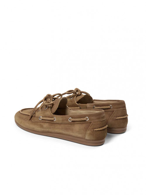 Marin slipper taupe suede 