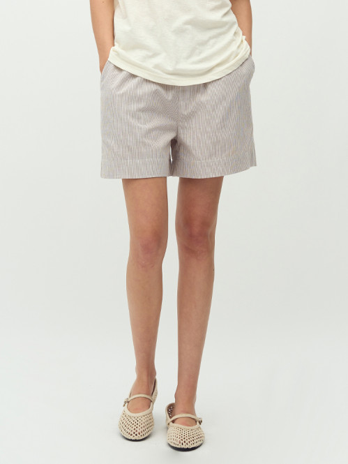 Meris-m nadja shorts cinder wht 