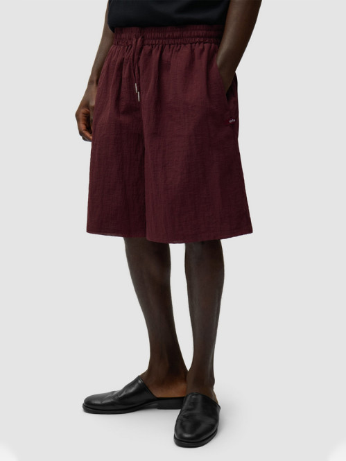 Mesh shorts bordeaux 