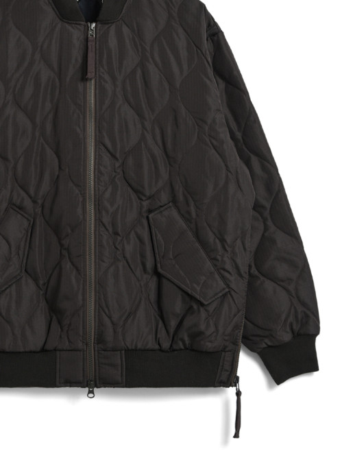 Military down jacket dk choco 