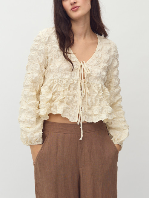 Miza-m ohana blouse oyster S
