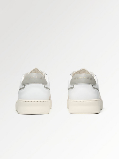 Mondo stack sneaker nappa wht off wht 