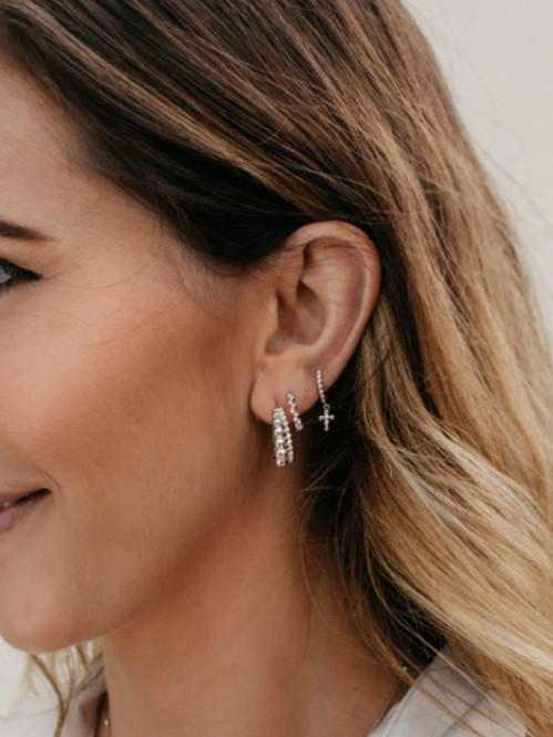 Nala hoops silber OS