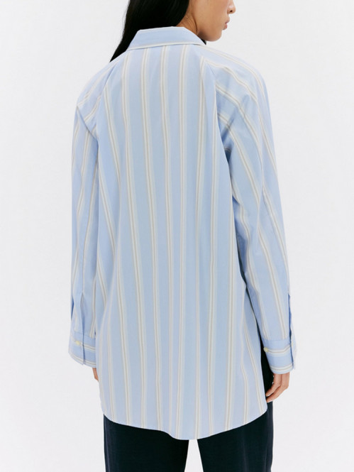 Noelle blouse blue stripe 