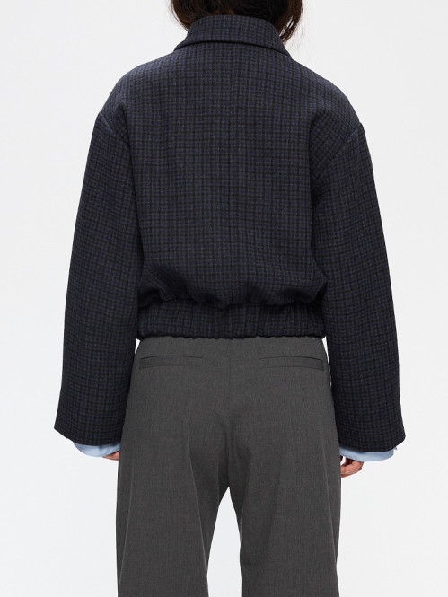 Nova jacket grey check 