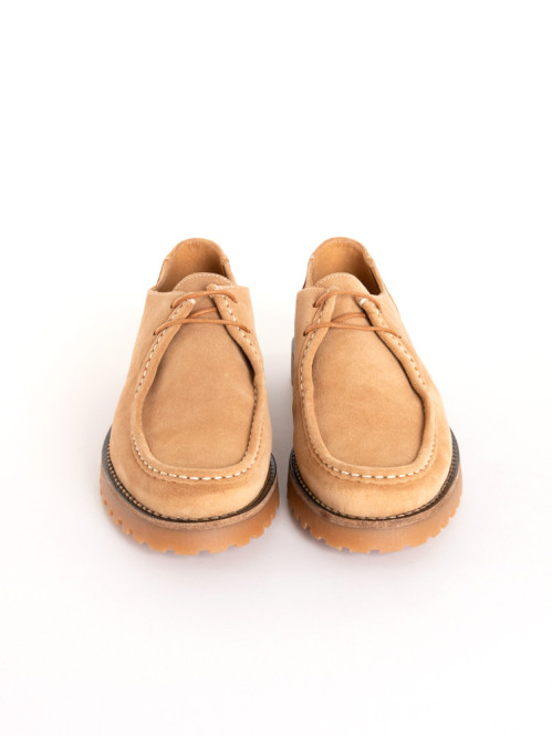 Ollie moc toe earth suede 