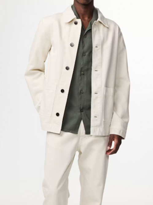 Ollie overshirt ivory 