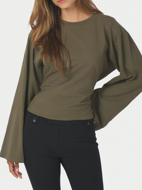 Paska boxy long tee army S