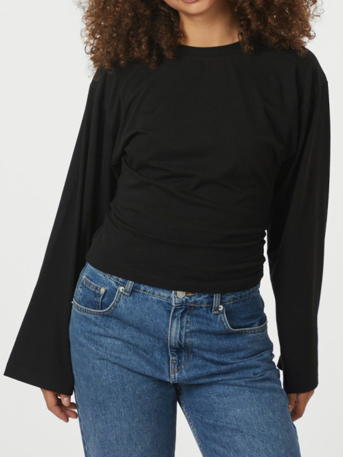 Paska boxy long tee black M