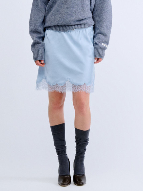 Pine skirt light blue 