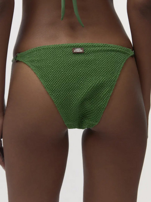 Poppy bikini slip green L