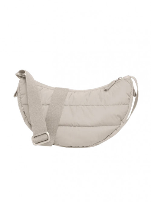 Puffer moon bag small scallop 