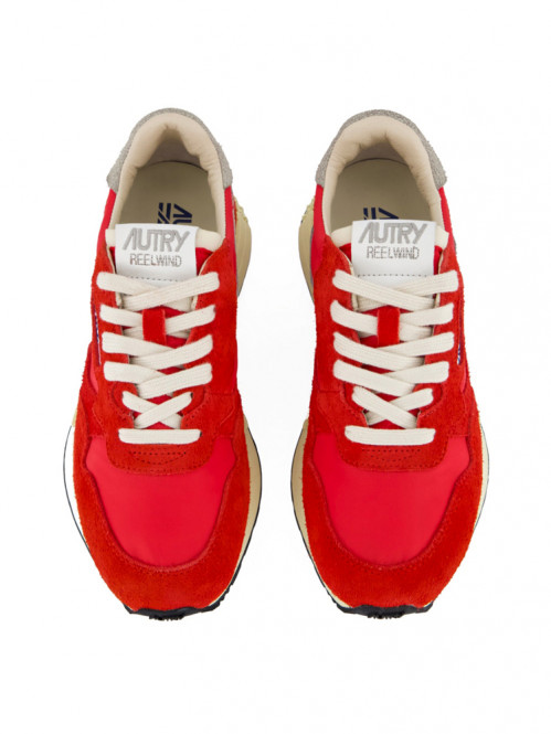 Reelwind low wmn sneaker white red 38