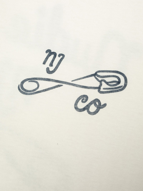 Roy njco pin t-shirt chalk white 