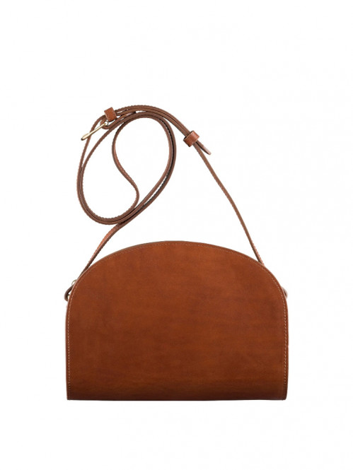 Sac demi lune bag cad hazelnut 