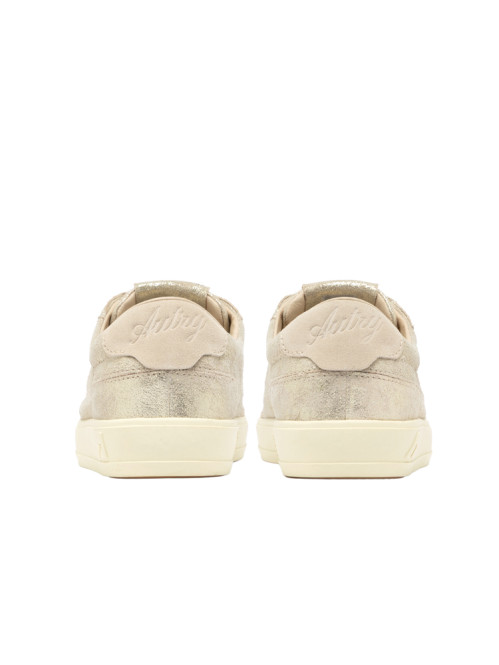 Windscape low w sneaker suede platinum 