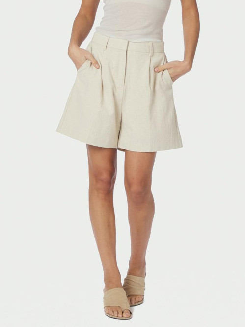 Sega ramie shorts natural 