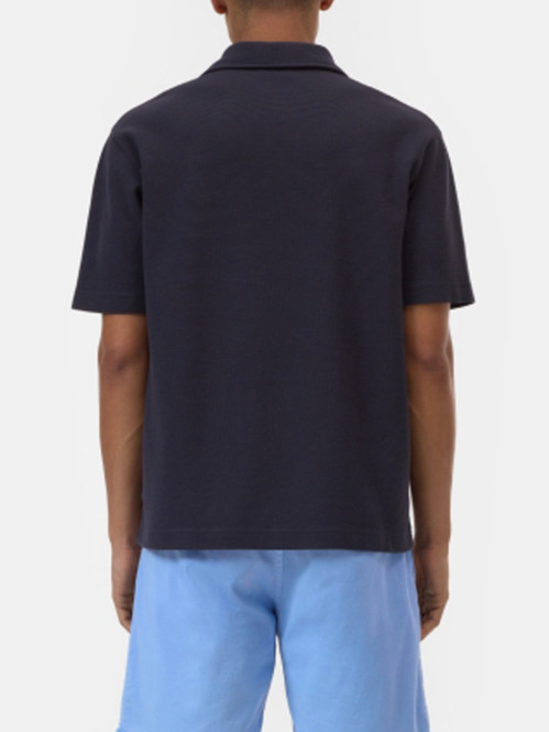 Short sleeve polo dark night 