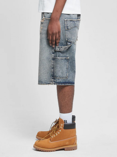 Signe shorts washed blue 