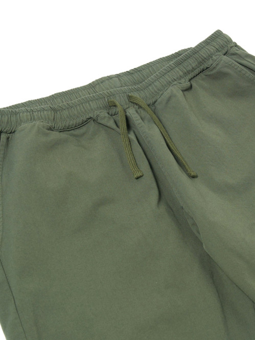 Simple shorts kelly cotton olive 