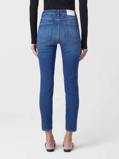 Skinny pusher jeans dark blue 