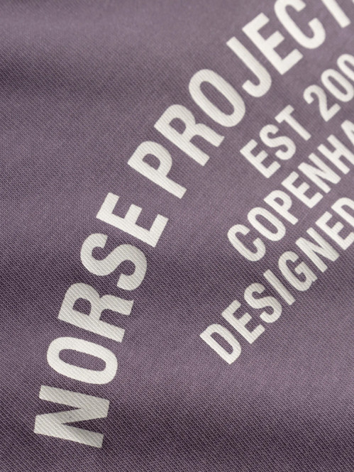 Snekkersten arch t-shirt vintage violet 