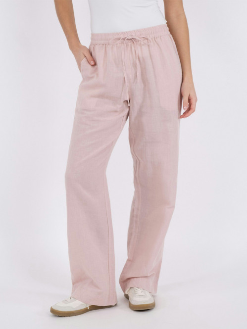 Sonar linen pants rose smoke 