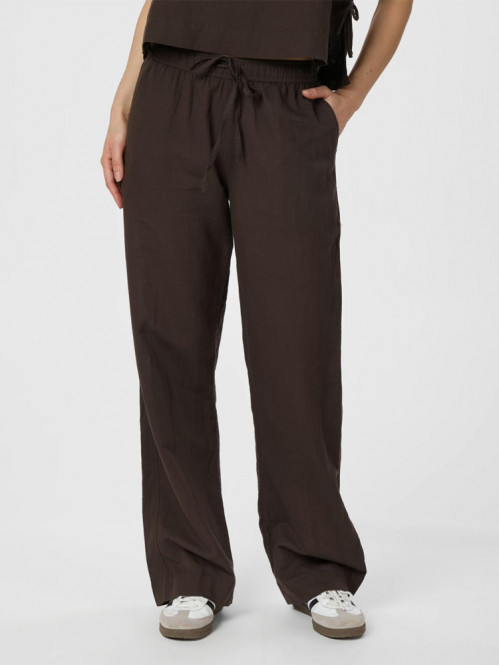 Sonar linen pant dark brown 