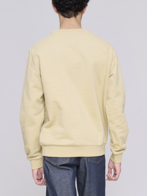 Sweatshirt standard rue madame bld beige 