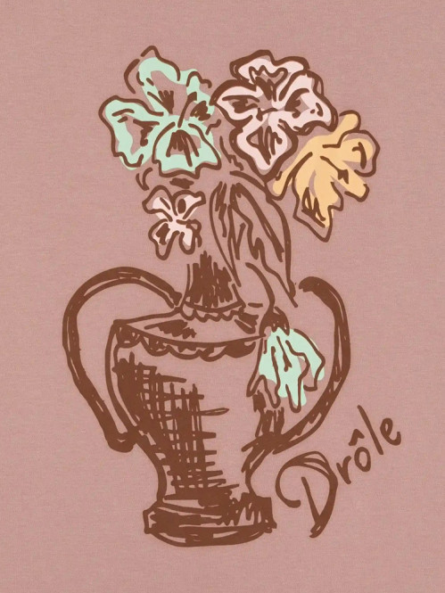 T-shirt vase havana old pink 