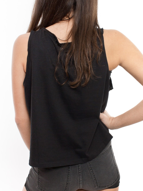 Edge short top black 