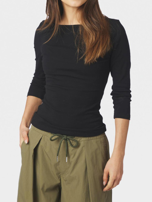 Thyra jersey blouse black 