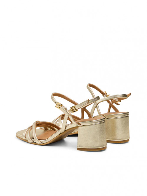 Tindra sandals light gold 