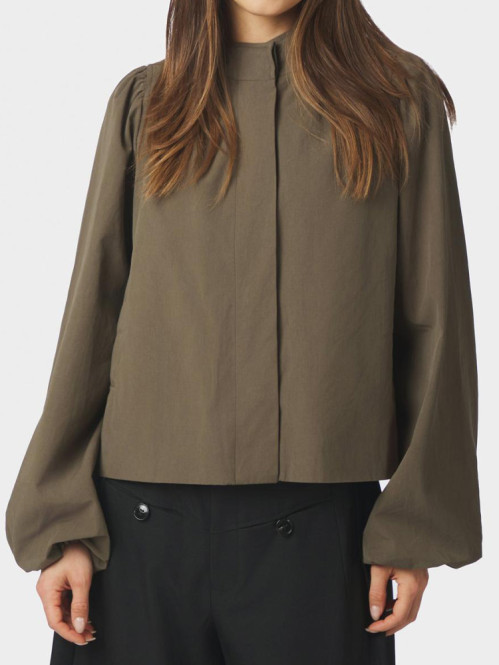 Tirsa twill jacket army 
