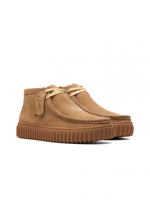 Torhill hi dk sand suede 