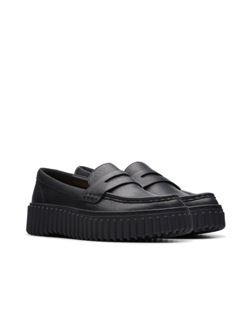 Torhill penny loafer black 