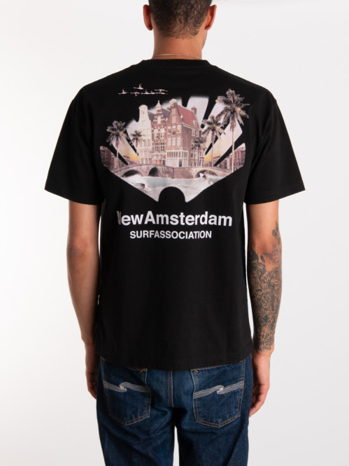 Tropical t-shirt black 