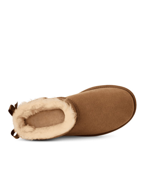 Ultra mini bailey bow boots chestnut 