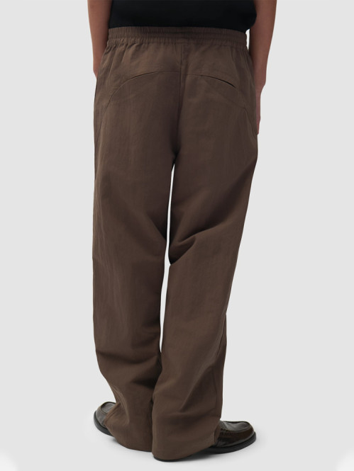 Uniform track pants brown 