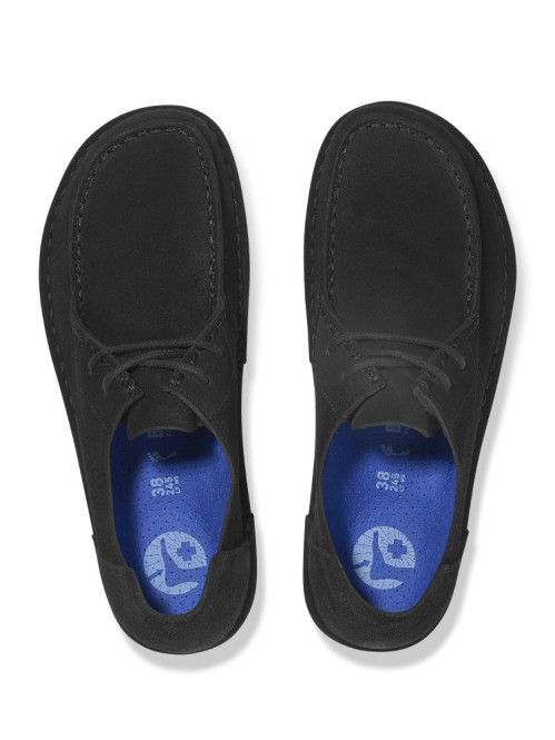 Utti lace suede moccasin black 43