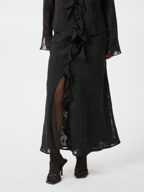 Vinza bunrout skirt black 
