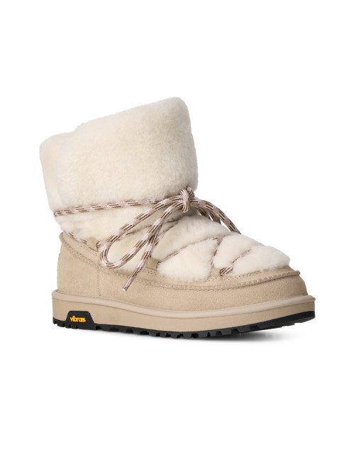 W classic tread fluffed boots moonlight 