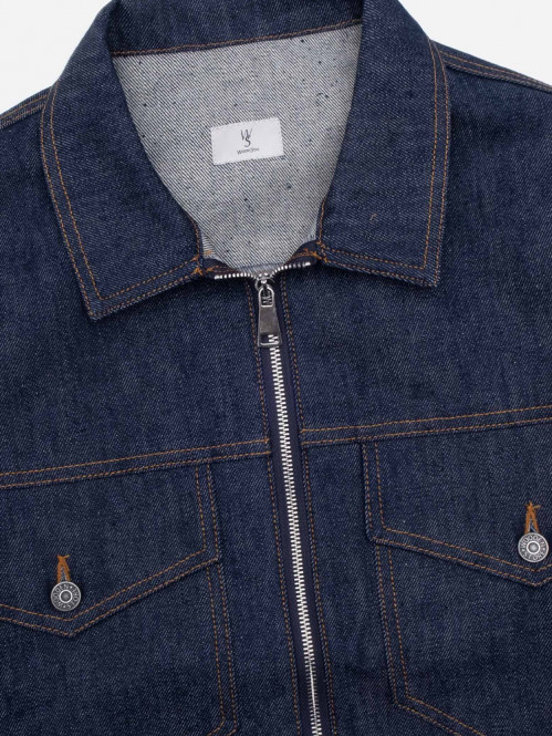 William denim jacket blue raw 