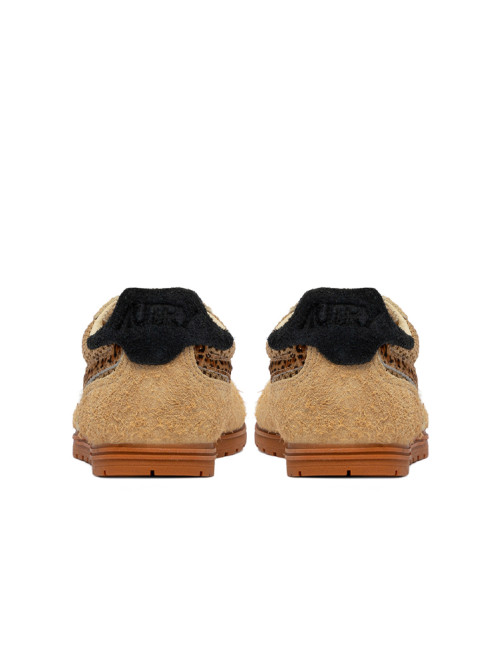 Windspin low wmns sneaker suede pony leopard 