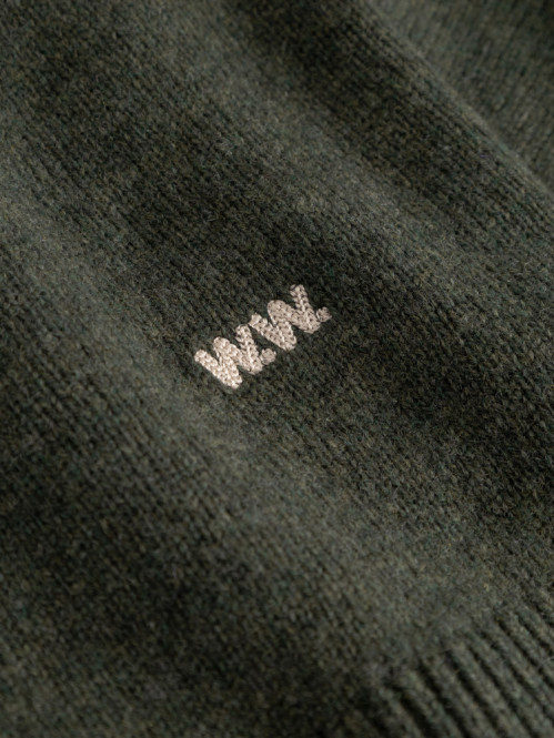 WW logo crew neck pullover deep depths 