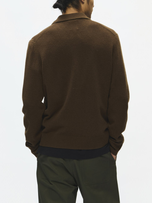 WW tay zipper cardigan desert palm 