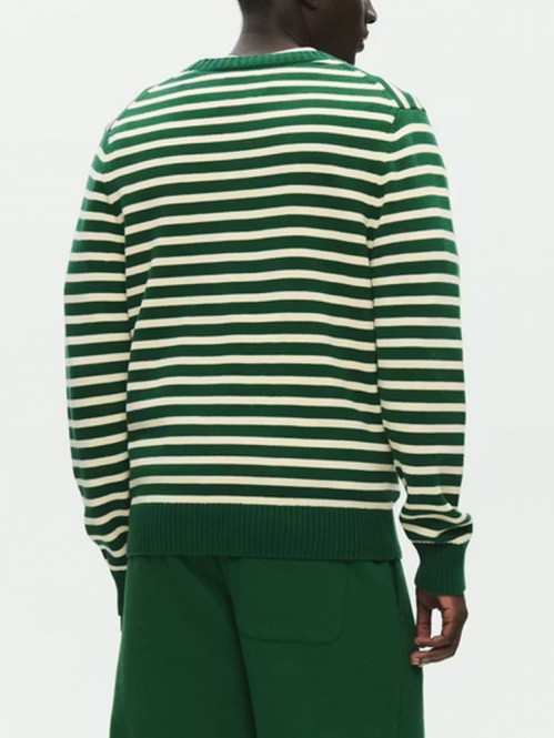 WWtay crew neck pullover eden stripe 
