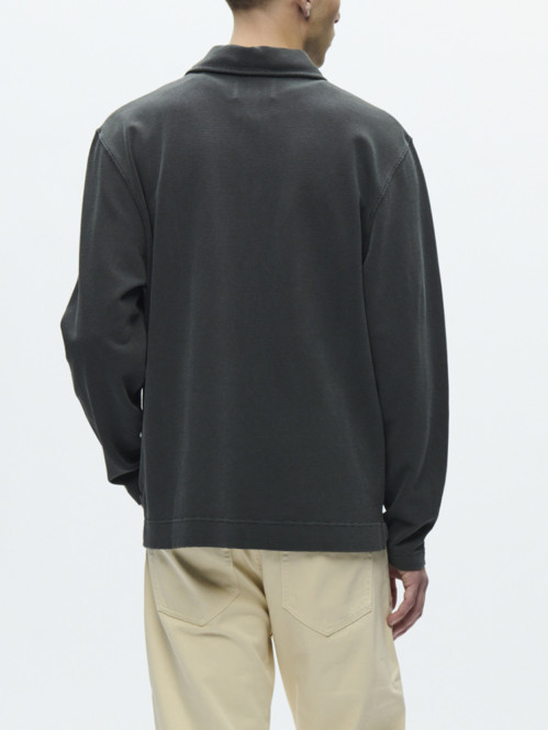 WW thiago poloshirt wash blk L